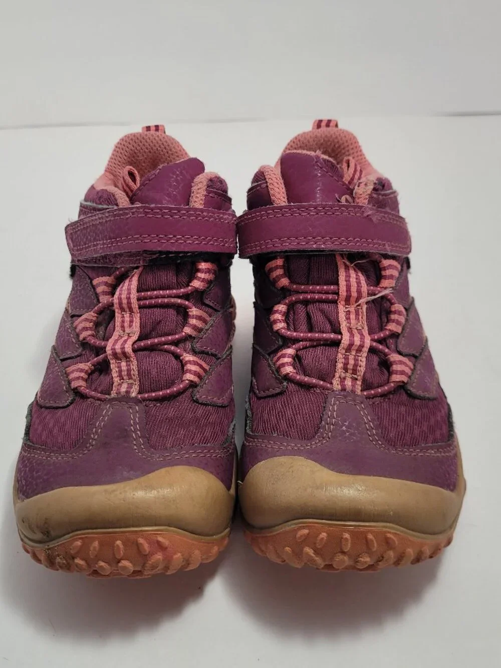Merrel Chameleon 7 Access Mid Hiking Boot Girls Berry Pink